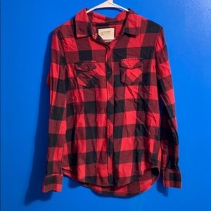 Women’s flannel button up